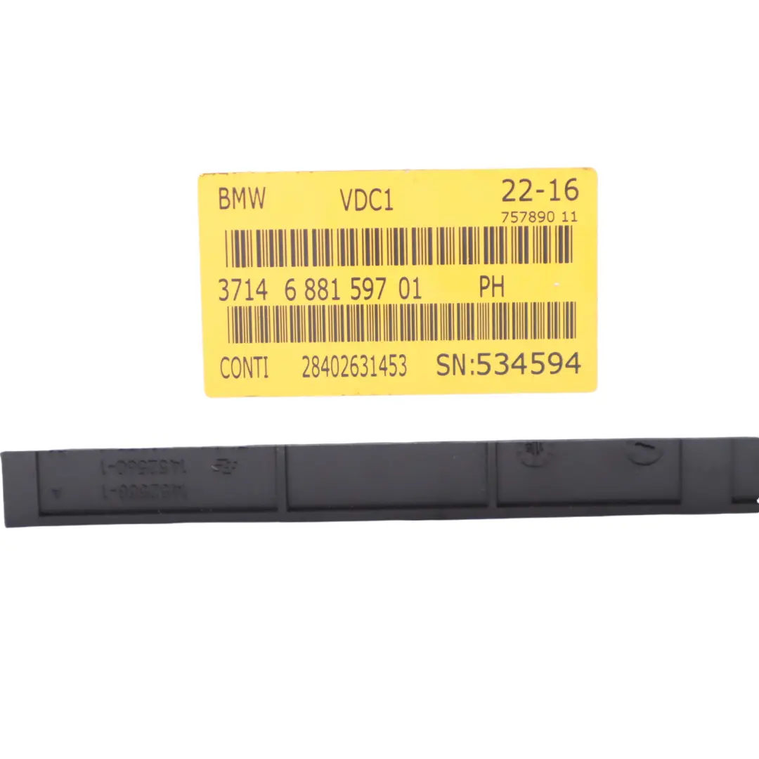 Sterownik Moduł Zawieszenia VDC do BMW M3 F80 LCI o numerze 6881597 BMW M3 F80 LCI Sterownik Moduł Zawieszenia VDC - SKU 6881597 - Numer Części 6881597