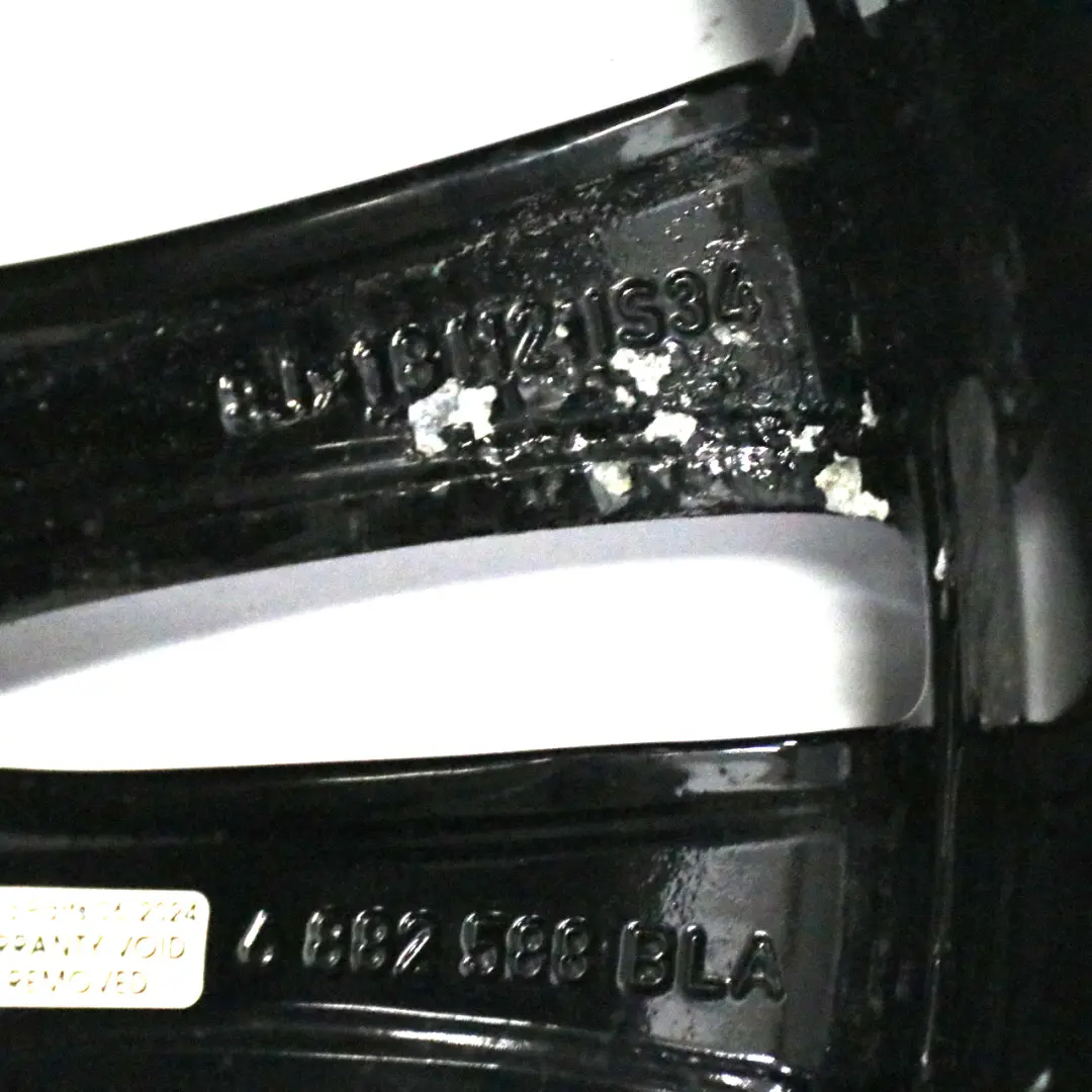BMW F30 F31 F32 Schwarz Alufelge Doppelspeiche 397 18" 8J ET:34 - SKU 6882588-3 - Teilenummer 6882588