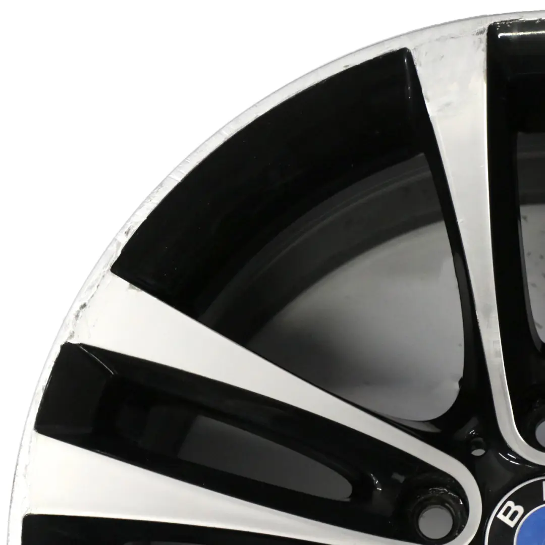 Alloy Rim Double Spoke 397 18" 8J ET:34 to BMW F30 F31 F32 Black Wheel with Part number 6882588 BMW F30 F31 F32 Black Wheel Alloy Rim Double Spoke 397 18" 8J ET:34 - SKU 6882588-3 - Part number 6882588