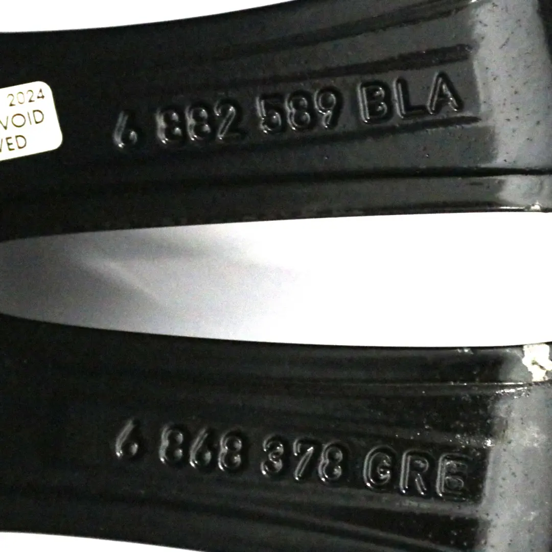 BMW F30 F31 LCI Jante Alliage 18" 8,5J ET:47 Double Spoke 397 - SKU 6882589-1 - Numéro de pièce 6882589