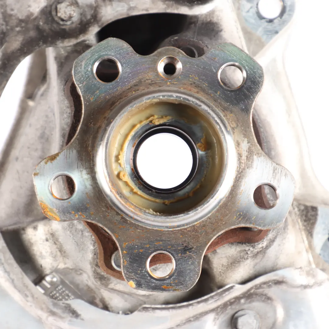 Front Left N/S Axle Wheel Hub Suspension Leg Support Mount to BMW G01 G02 xDrive with Part number 6882597 BMW G01 G02 xDrive Front Left N/S Axle Wheel Hub Suspension Leg Support Mount - SKU 6882597 - Part number 6882597