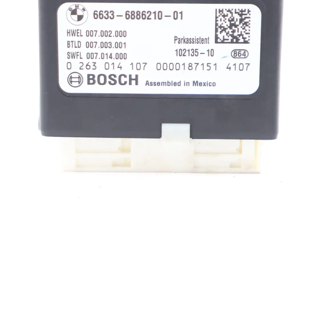 PDC Module BMW F20 F21 F22 F23 Parktronic Parking Assist Control Module to with Part number 6886210 PDC Module BMW F20 F21 F22 F23 Parktronic Parking Assist Control Module - SKU 6886210 - Part number 6886210
