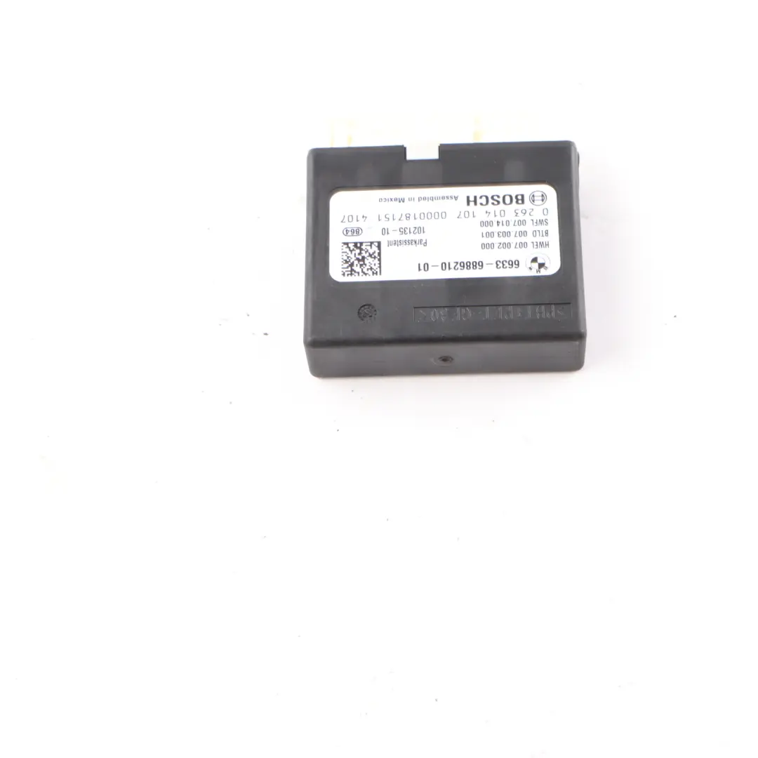 PDC Module BMW F20 F21 F22 F23 Parktronic Parking Assist Control Module to with Part number 6886210 PDC Module BMW F20 F21 F22 F23 Parktronic Parking Assist Control Module - SKU 6886210 - Part number 6886210
