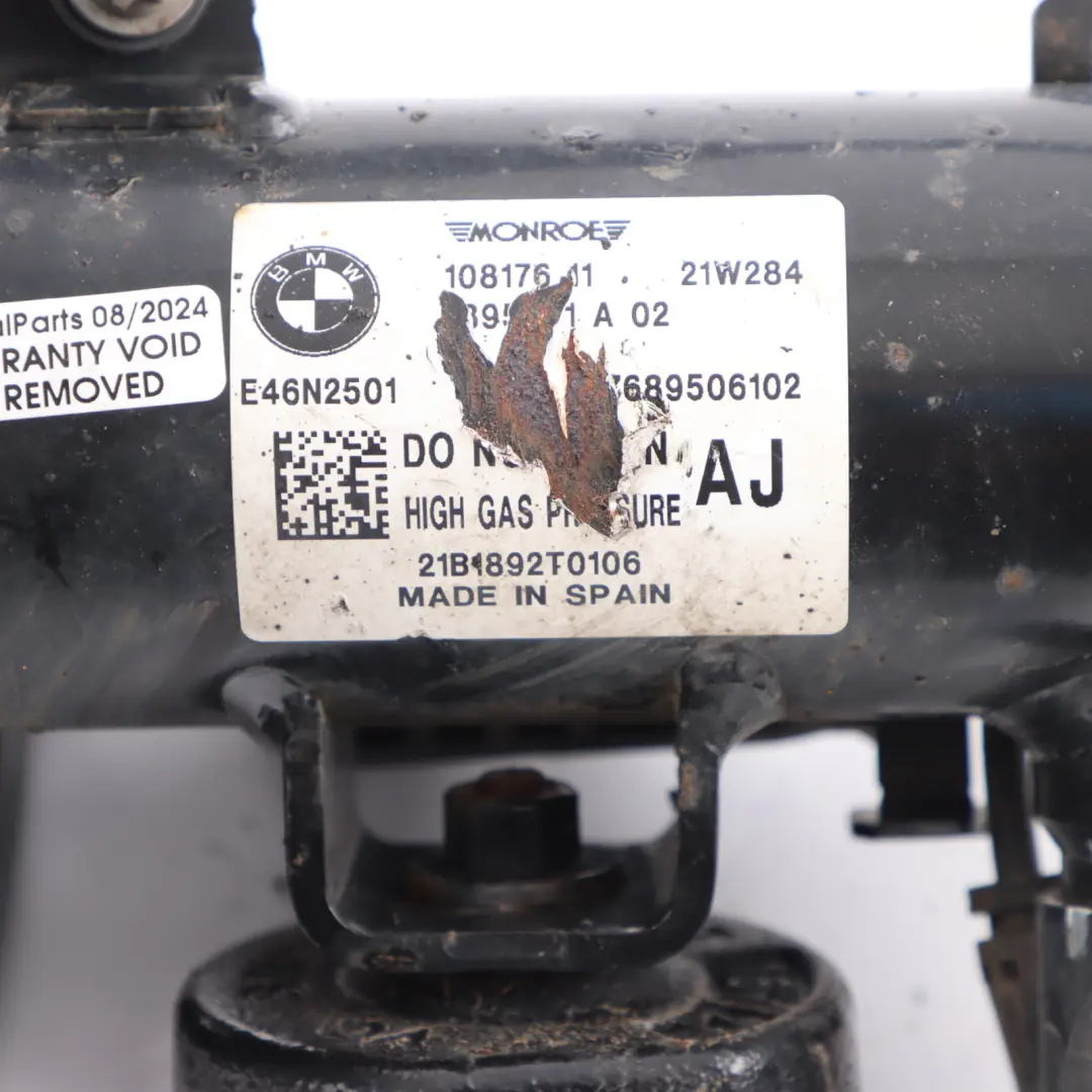 Strut BMW G20 330dX 340iX xDrive VDC Front Left N/S Absorber to Spring with Part number 6895061 Spring Strut BMW G20 330dX 340iX xDrive VDC Front Left N/S Absorber - SKU 6895061 - Part number 6895061