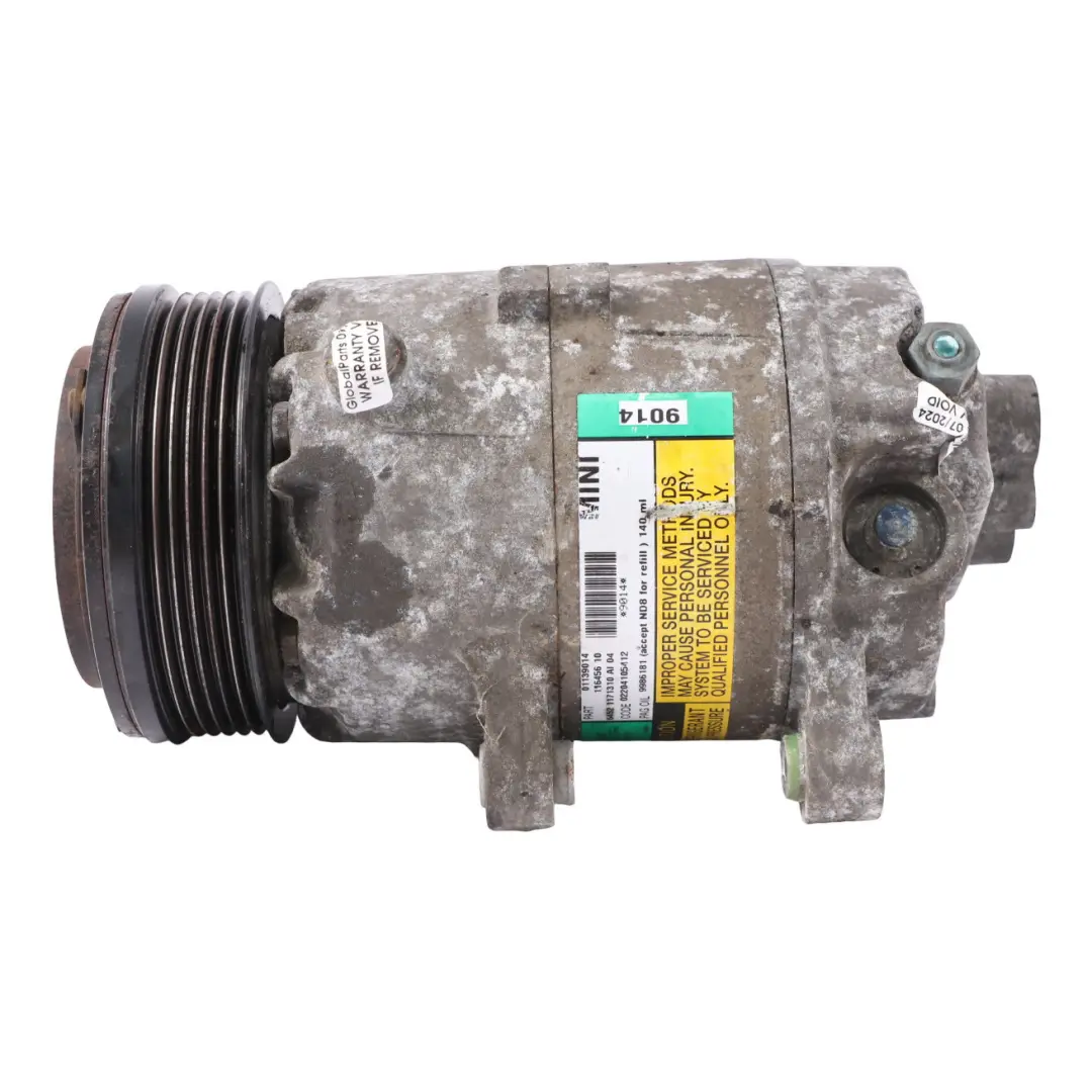 A/C Klimaanlagenpumpe Kompressor 1171310 für Mini Cooper One 2 R50 R52 R53 mit Teilenummer 6918122 Mini Cooper One 2 R50 R52 R53 A/C Klimaanlagenpumpe Kompressor 1171310 - SKU 6918122-2 - Teilenummer 6918122