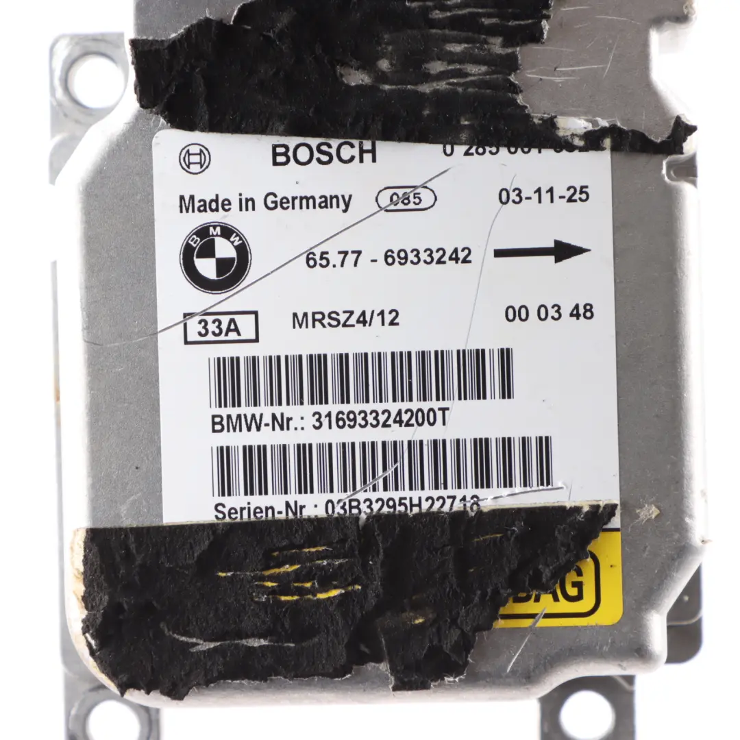 Mini Cooper One R50 R52 R53 Side Air Module Control Unit - SKU 6933242 - Part number 6915886