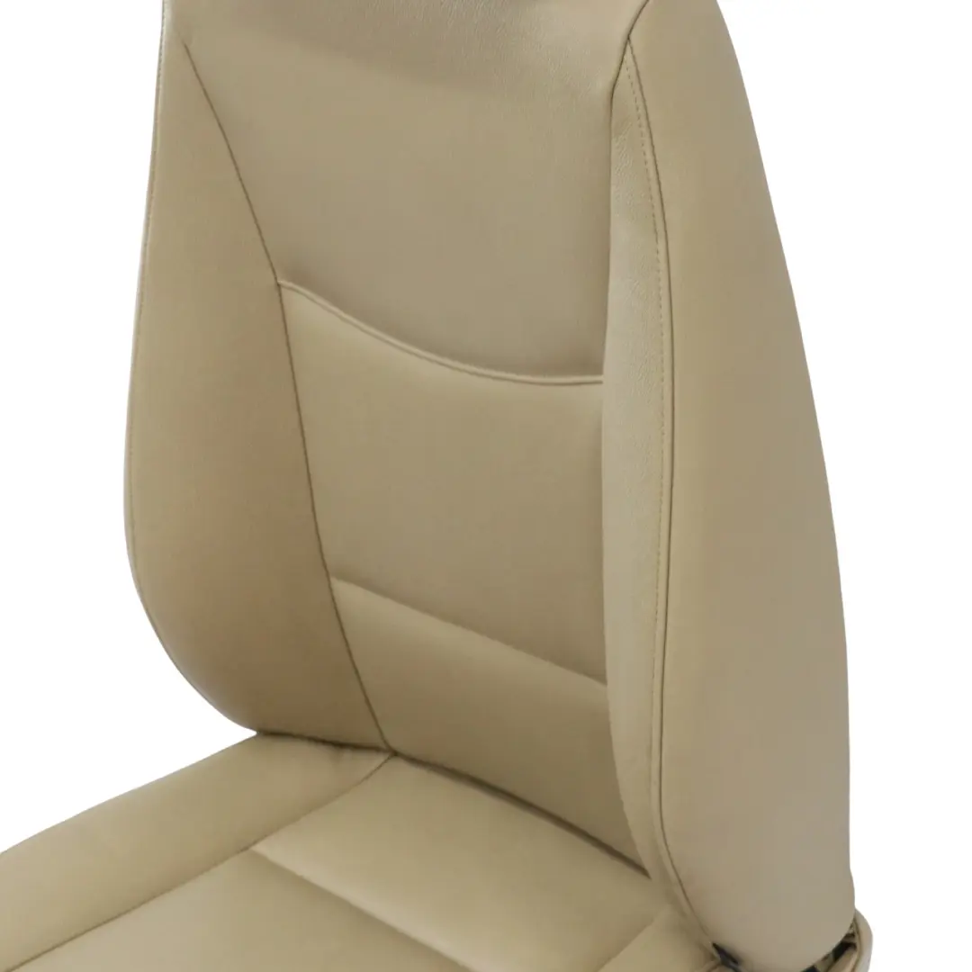 BMW E90 E91 Fotel Przedni Lewy Podgrzewany Beżowa Skóra Dakota - SKU 6956381-1 - Numer Części 6956381