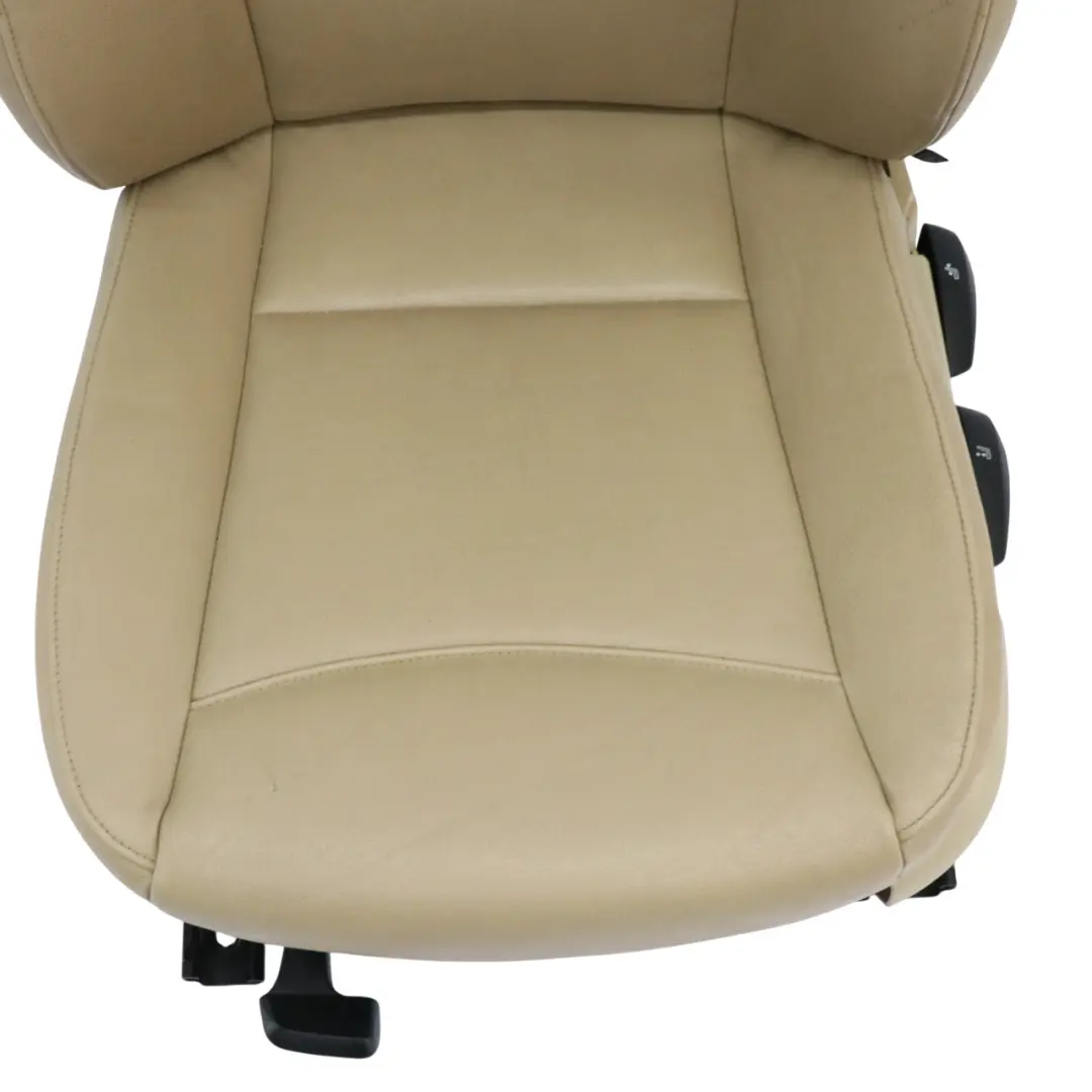  Front Seat BMW E90 E91 Heated Beige Leather Dakota Beige Interior Left N/S - SKU 6956381-1 - Part number 6956381