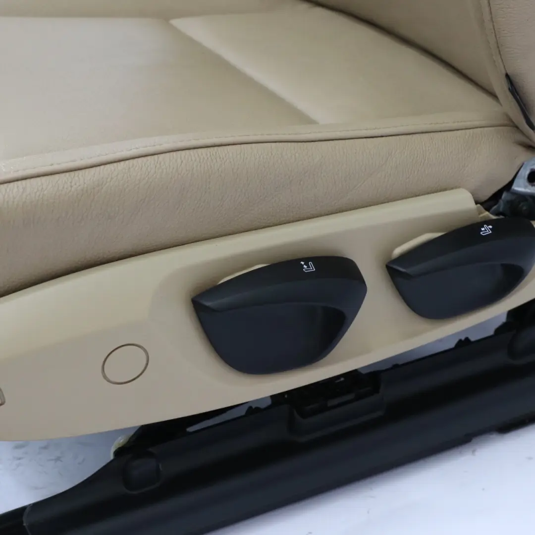  Front Seat BMW E90 E91 Heated Beige Leather Dakota Beige Interior Left N/S - SKU 6956381-1 - Part number 6956381