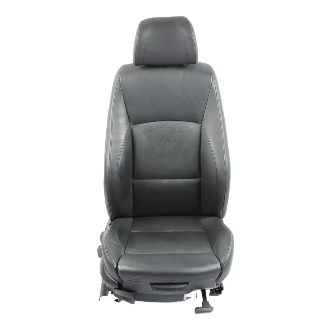 Leather Dakota Front Right O/S Interior Seat to BMW E90 E91 M Sport Black with Part number 6956396 BMW E90 E91 M Sport Black Leather Dakota Front Right O/S Interior Seat - SKU 6956396-2 - Part number 6956396