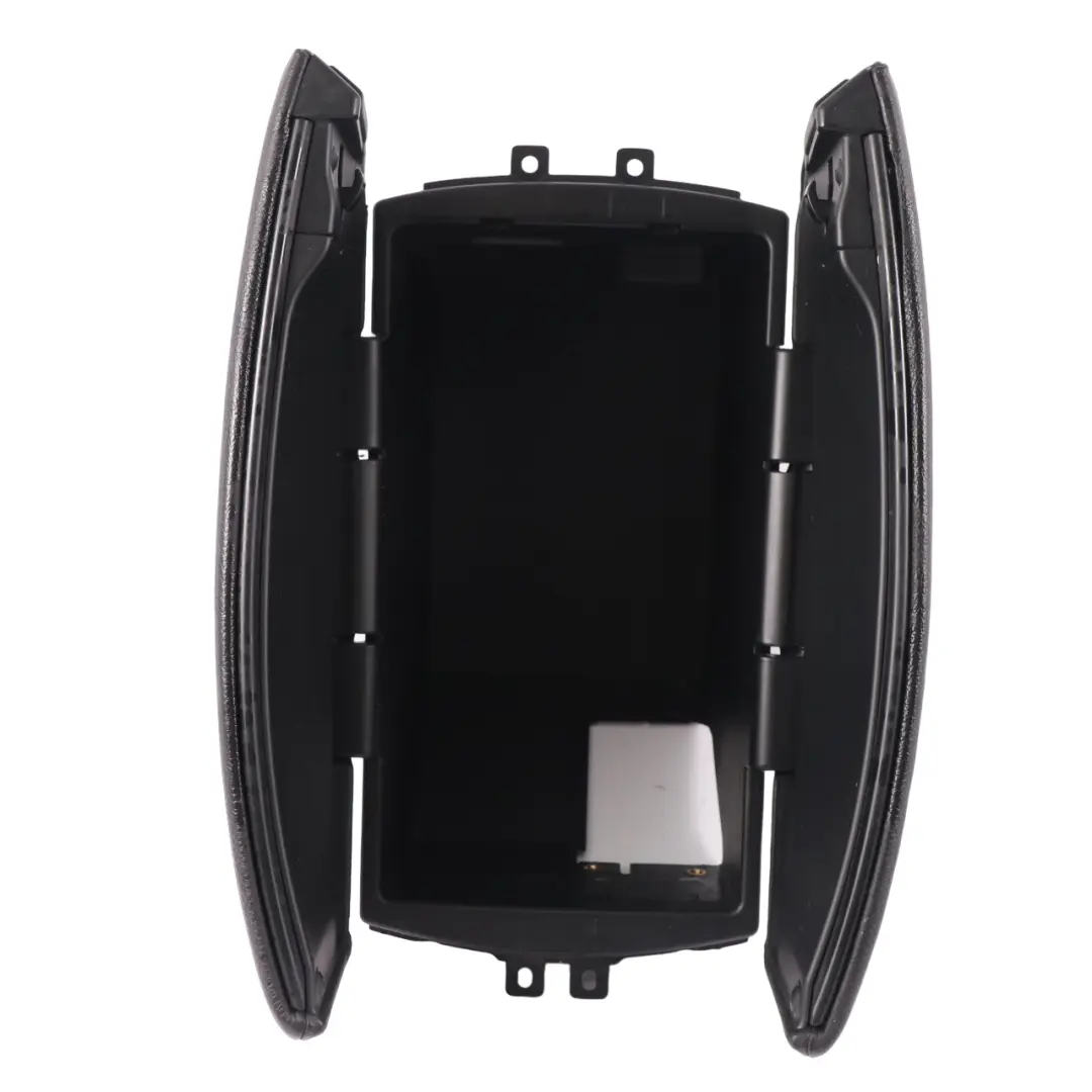 Armlehne vorne Mitte Leder Nevada Schwarz 6973462 für BMW X5 E70 mit Teilenummer 6973461 BMW X5 E70 Armlehne vorne Mitte Leder Nevada Schwarz 6973462 - SKU 6973461-2 - Teilenummer 6973461