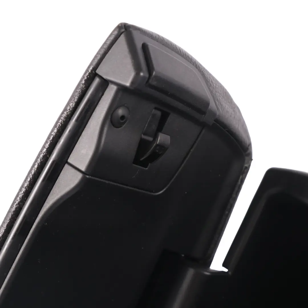 BMW X5 E70 Podłokietnik Konsoli Środkowy Przód Czarna Skóra - SKU 6973461-2 - Numer Części 6973461