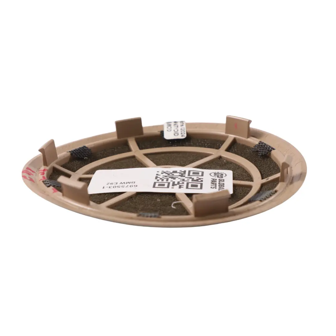  Cubre Altavoz BMW E92 E93 Tarjeta de Puerta Delantera Izquierda Crema Beige - SKU 6975503-1 - Número de pieza 6975507