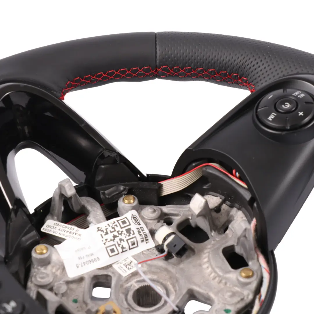 NUOVO Volante Sportivo in Pelle Nera Fili Rossi per Mini Cooper F54 F55 F56 F60 con numero di parte 6996047 Mini Cooper F54 F55 F56 F60 NUOVO Volante Sportivo in Pelle Nera Fili Rossi - SKU 6996047-5 - Numero di parte 6996047