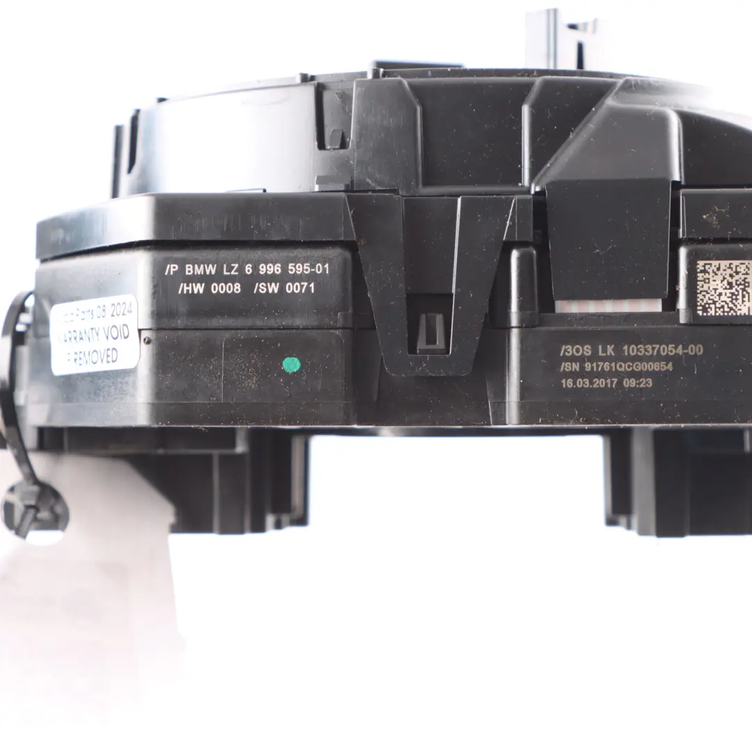 BMW F30 LCI Steering Column Indicator Wiper Light Control Stalk Squib - SKU 6996595 - Part number 6996595