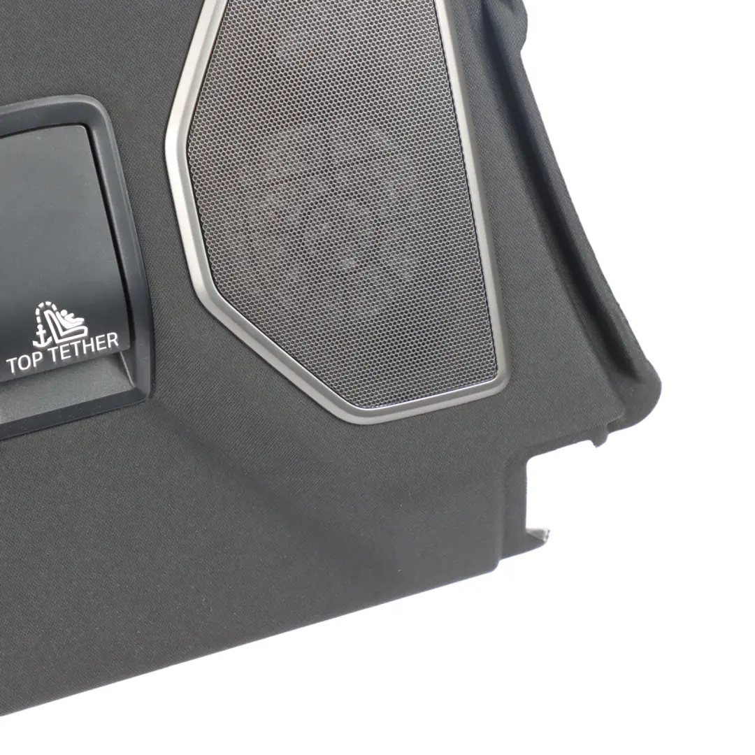 Parcel Shelf Trim Boot Cover Harman Kardon Black to BMW F44 Gran Coupe with Part number 6999468 BMW F44 Gran Coupe Parcel Shelf Trim Boot Cover Harman Kardon Black - SKU 6999468 - Part number 6999468