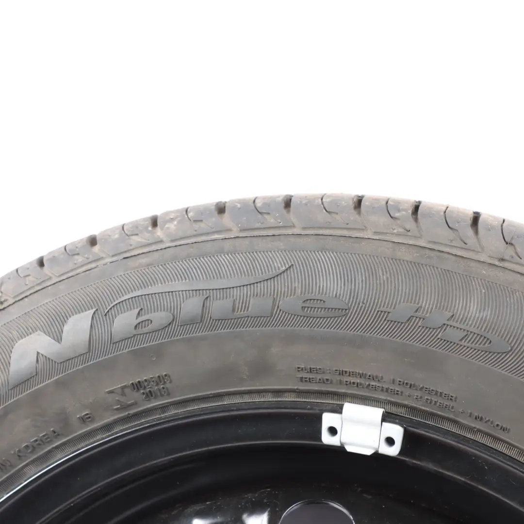 Spare Wheel Steel R15 Tyre Nexen 6J 185/60 to Volkswagen Polo 6R with Part number 6C0601027 Volkswagen Polo 6R Spare Wheel Steel R15 Tyre Nexen 6J 185/60 - SKU 6C0601027 - Part number 6C0601027