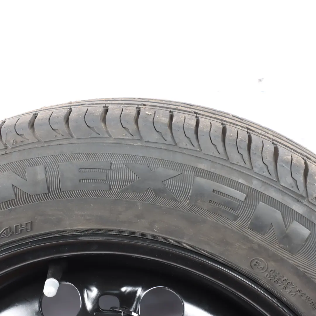 Spare Wheel Steel R15 Tyre Nexen 6J 185/60 to Volkswagen Polo 6R with Part number 6C0601027 Volkswagen Polo 6R Spare Wheel Steel R15 Tyre Nexen 6J 185/60 - SKU 6C0601027 - Part number 6C0601027