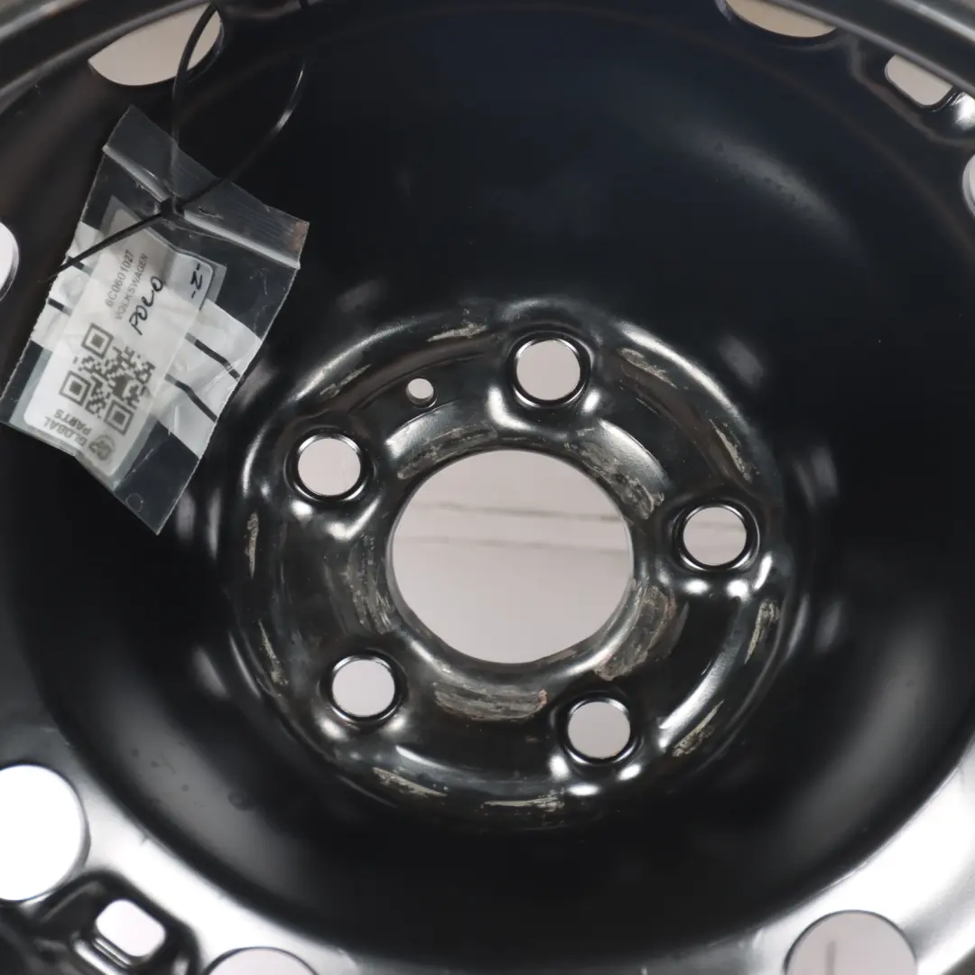 Spare Wheel Steel R15 Tyre Nexen 6J 185/60 to Volkswagen Polo 6R with Part number 6C0601027 Volkswagen Polo 6R Spare Wheel Steel R15 Tyre Nexen 6J 185/60 - SKU 6C0601027 - Part number 6C0601027