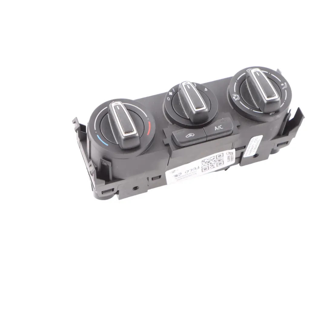 Climate Control Panel A/C Fan Blower Switch to Volkswagen Polo 5 6R with Part number 6C0820045E Volkswagen Polo 5 6R Climate Control Panel A/C Fan Blower Switch - SKU 6C0820045E - Part number 6C0820045E