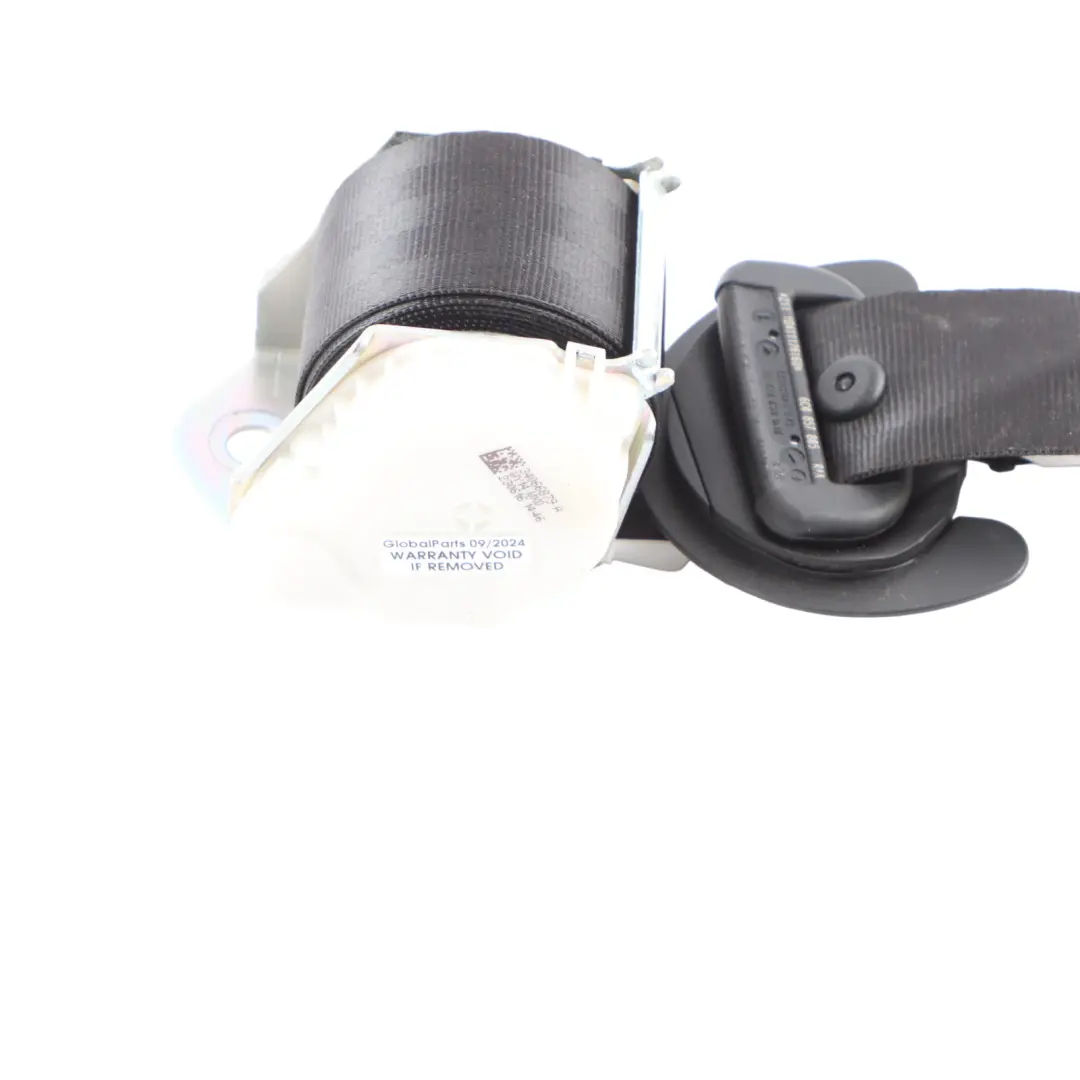  Seatbelt VW Volkswagen Polo 6C 6R Rear Seat Belt Left N/S Black - SKU 6C0857805 - Part number 6C0857805
