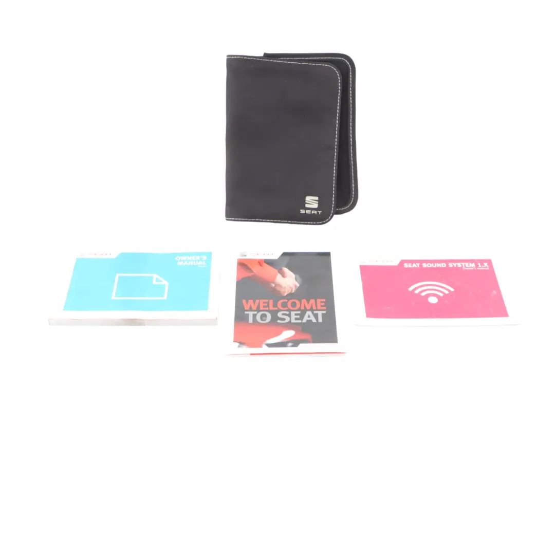 6J Owner's Handbook Service Booklet Case Pouch Wallet Set to Seat Ibiza with Part number 6J0012720C Seat Ibiza 6J Owner's Handbook Service Booklet Case Pouch Wallet Set - SKU 6J0012720C - Part number 6J0012720C
