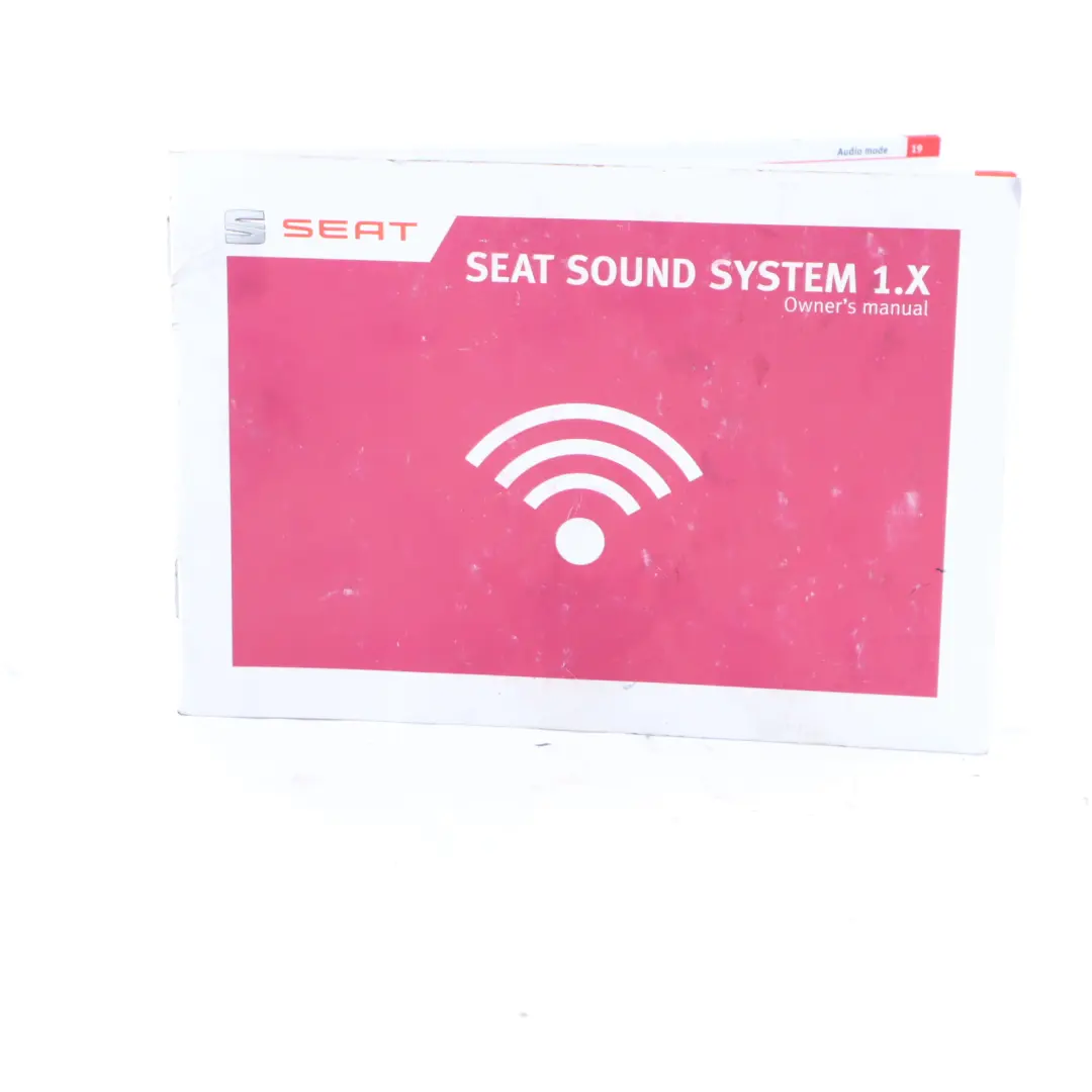 Seat Ibiza 6J Owner's Handbook Service Booklet Case Pouch Wallet Set - SKU 6J0012720C - Part number 6J0012720C