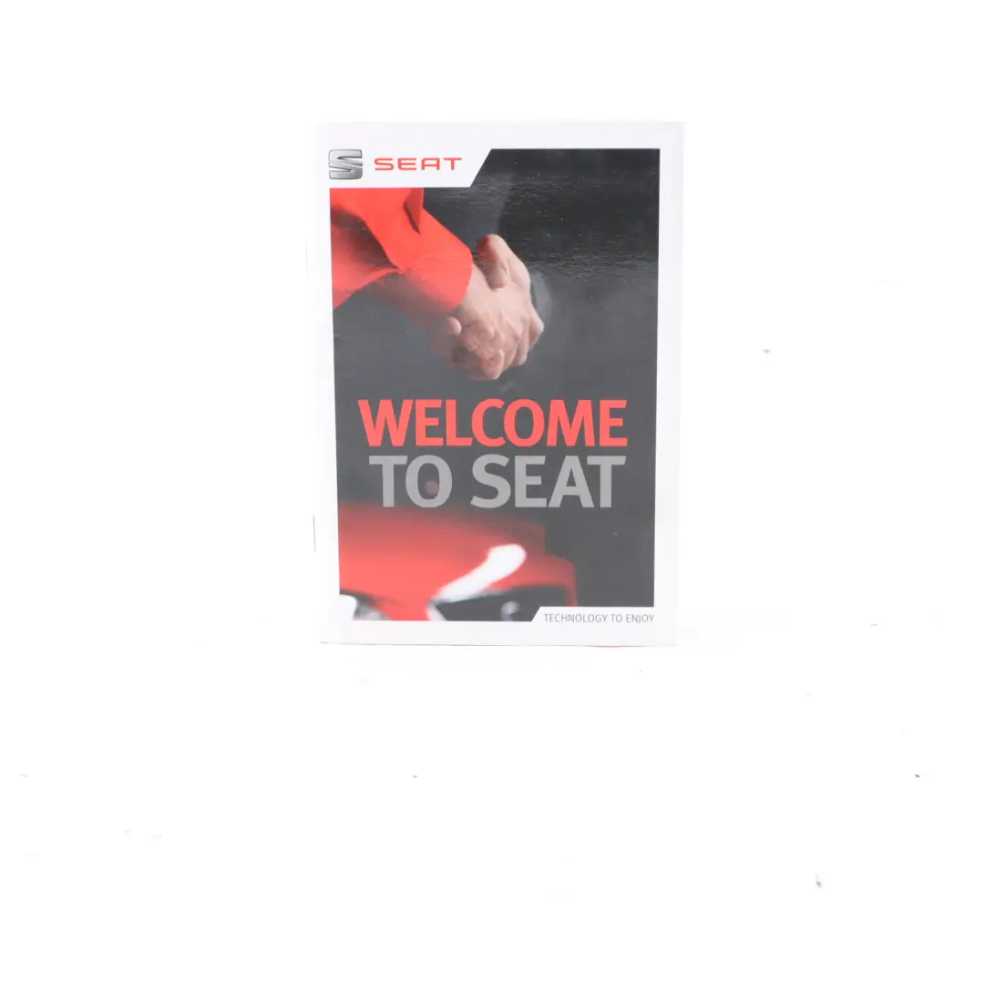 Seat Ibiza 6J Owner's Handbook Service Booklet Case Pouch Wallet Set - SKU 6J0012720C - Part number 6J0012720C