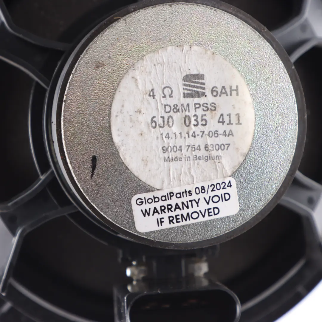 6J Altavoz Puerta Delantera Izquierda Derecha Altavoz Seat Ibiza - SKU 6J0035411 - Número de pieza 6J0035411
