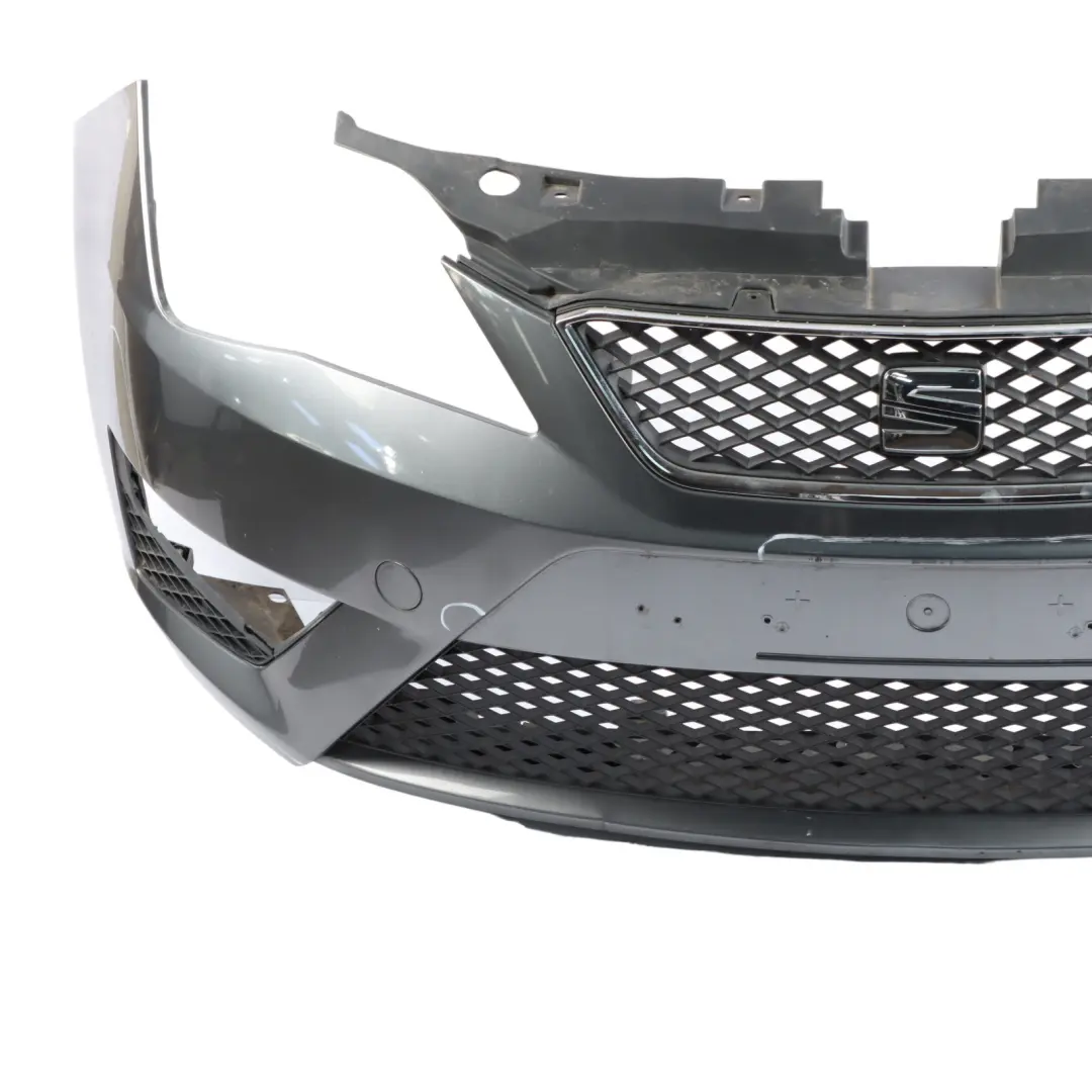 Front Bumper Seat Ibiza 6J Front Trim Panel Cover Monsoon Grey Metallic - X7R to with Part number 6J0807217BB Front Bumper Seat Ibiza 6J Front Trim Panel Cover Monsoon Grey Metallic - X7R - SKU 6J0807217BB-MOG - Part number 6J0807217BB