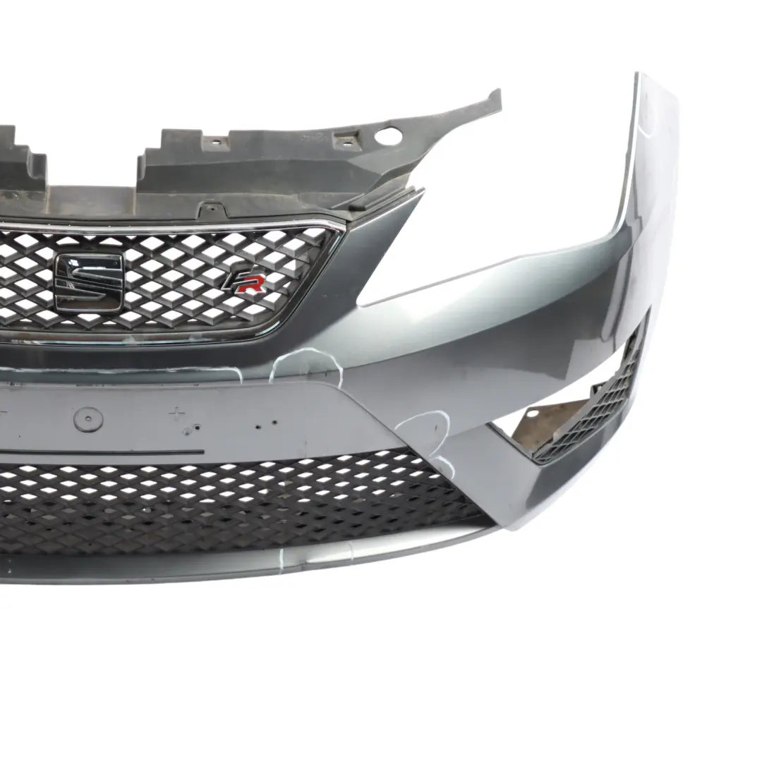 Front Bumper Seat Ibiza 6J Front Trim Panel Cover Monsoon Grey Metallic - X7R to with Part number 6J0807217BB Front Bumper Seat Ibiza 6J Front Trim Panel Cover Monsoon Grey Metallic - X7R - SKU 6J0807217BB-MOG - Part number 6J0807217BB