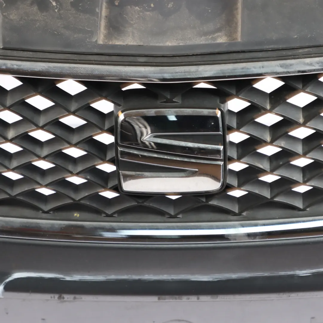 Front Bumper Seat Ibiza 6J Front Trim Panel Cover Monsoon Grey Metallic - X7R to with Part number 6J0807217BB Front Bumper Seat Ibiza 6J Front Trim Panel Cover Monsoon Grey Metallic - X7R - SKU 6J0807217BB-MOG - Part number 6J0807217BB