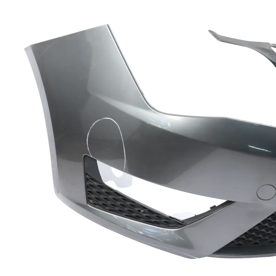 Front Bumper Seat Ibiza 6J Front Trim Panel Cover Monsoon Grey Metallic - X7R to with Part number 6J0807217BB Front Bumper Seat Ibiza 6J Front Trim Panel Cover Monsoon Grey Metallic - X7R - SKU 6J0807217BB-MOG - Part number 6J0807217BB