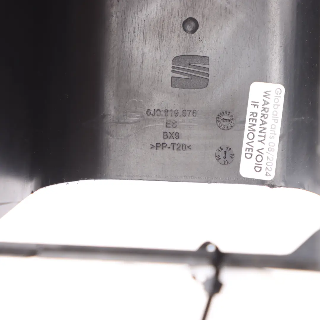 6J Body Ventilation Grille Cover Panel Surround to Seat Ibiza with Part number 6J0819676 Seat Ibiza 6J Body Ventilation Grille Cover Panel Surround - SKU 6J0819676 - Part number 6J0819676