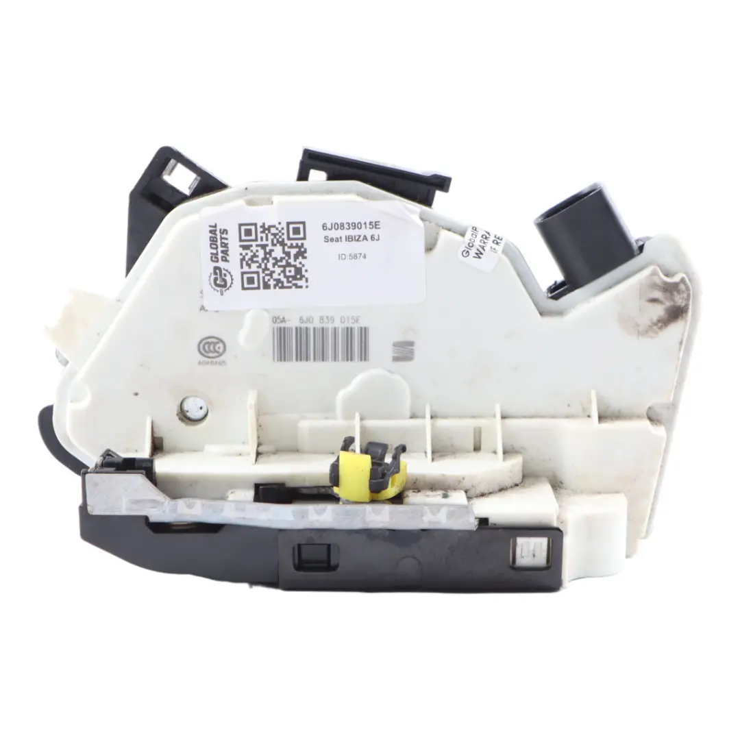 6J Hintere Verriegelungsklinke Links Lock Mechanismus für Seat Ibiza mit Teilenummer 6J0839015E Seat Ibiza 6J Hintere Verriegelungsklinke Links Lock Mechanismus - SKU 6J0839015E - Teilenummer 6J0839015E