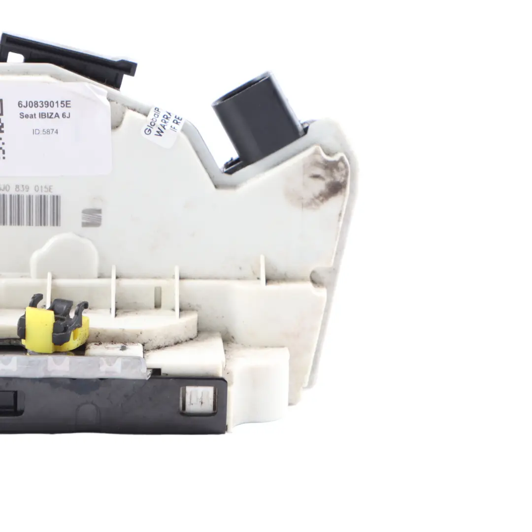 Seat Ibiza 6J Hintere Verriegelungsklinke Links Lock Mechanismus - SKU 6J0839015E - Teilenummer 6J0839015E