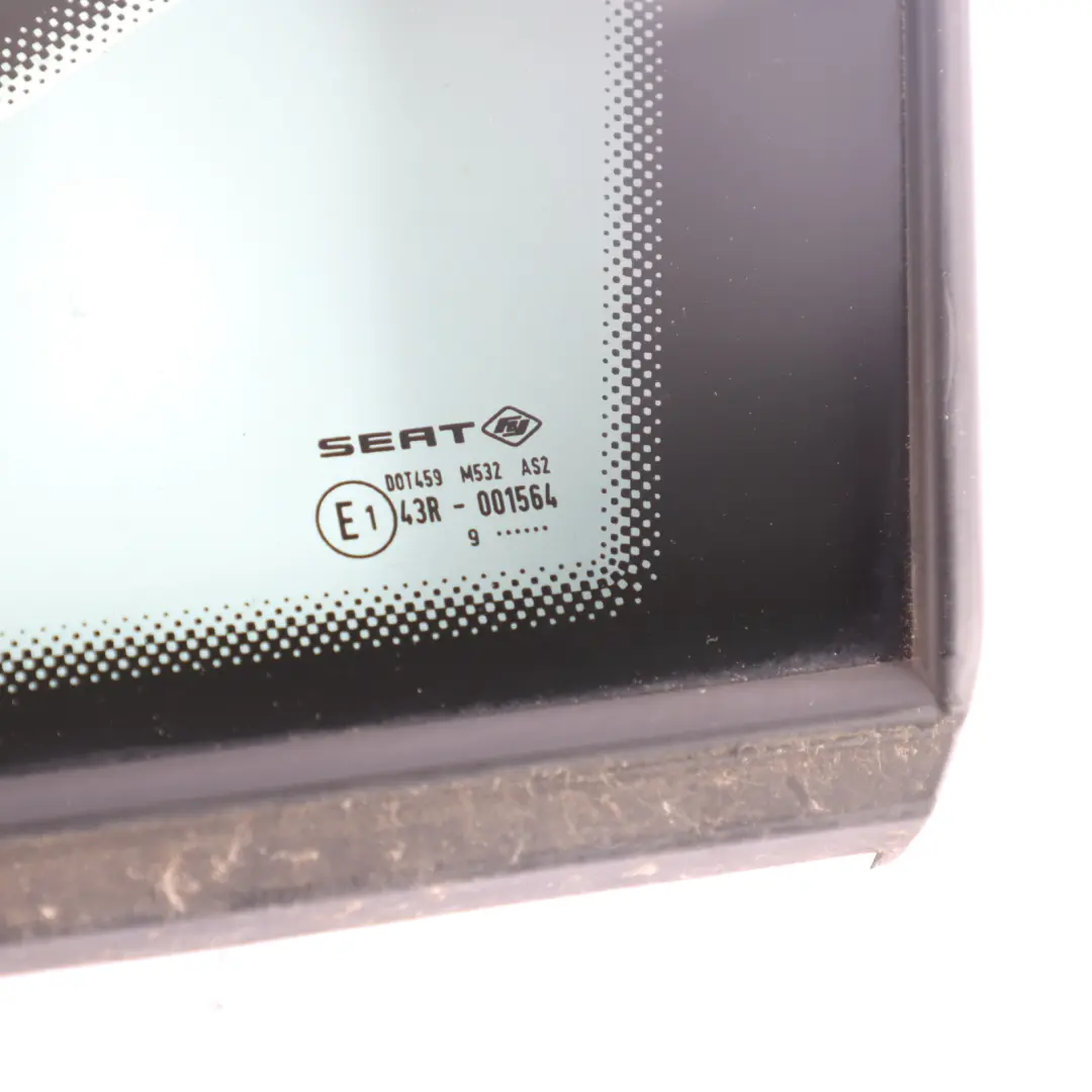 Seat Ibiza 6J Front Window Quarter Glass Fixed Triangle Left N/S AS2 - SKU 6J0845411B - Part number 6J0845411B