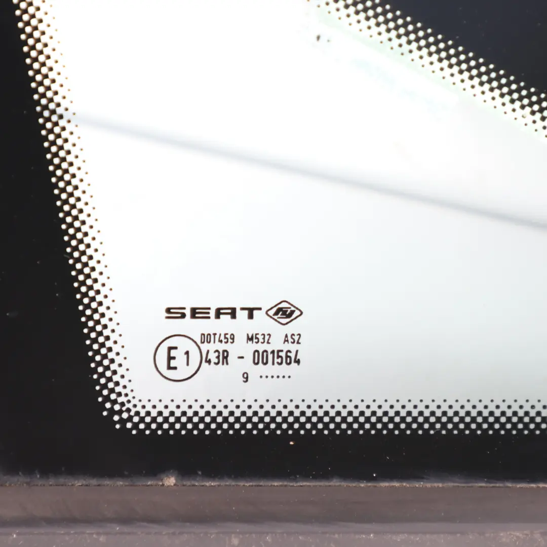 Ventana Lateral Derecha Del Lado Del Conductor Del Seat Ibiza 6J AS2 para con número de pieza 6J0845412B Ventana Lateral Derecha Del Lado Del Conductor Del Seat Ibiza 6J AS2 - SKU 6J0845412B - Número de pieza 6J0845412B