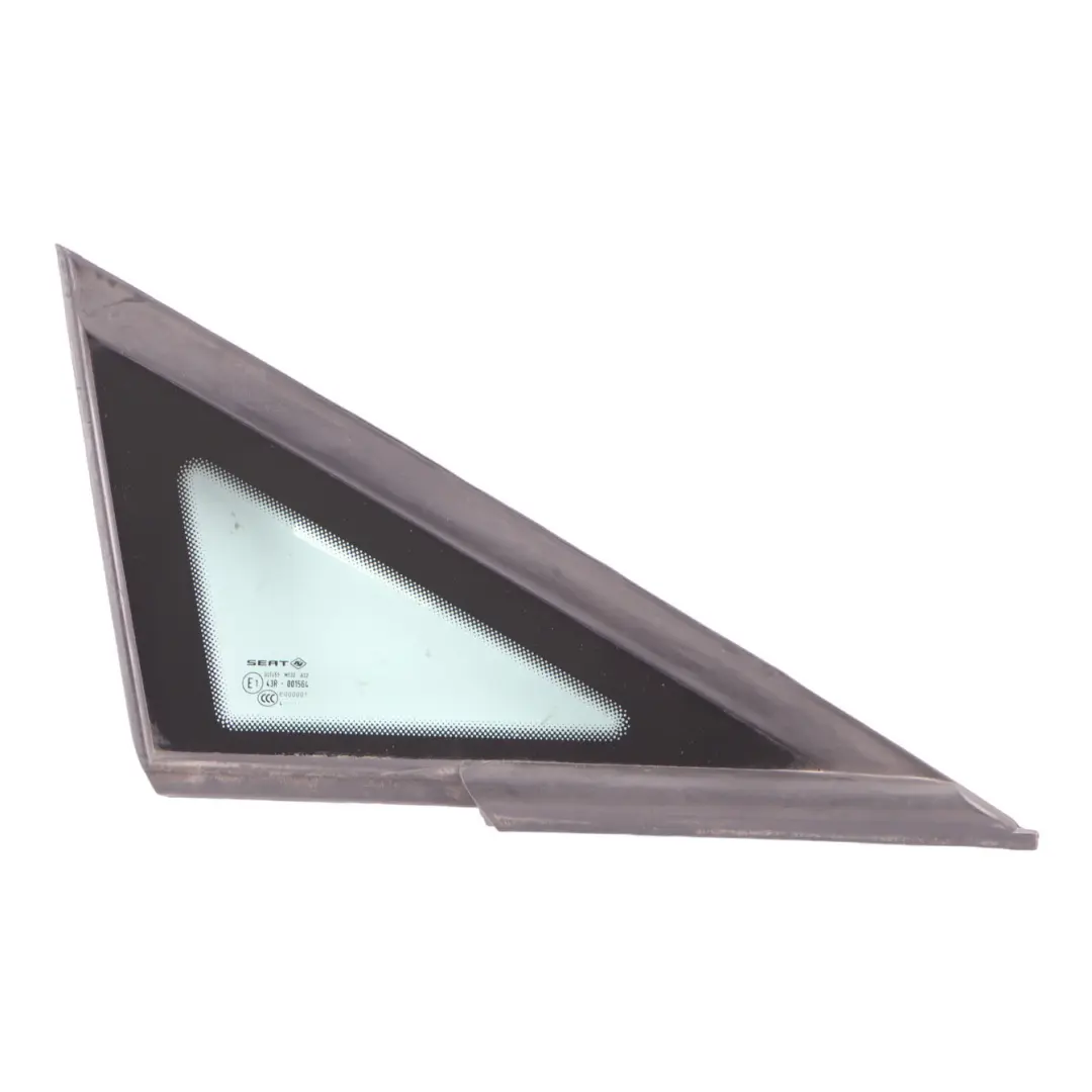 Seat Ibiza 6J Front Quarter Glass Driver Right O/S Side Window AS2 - SKU 6J0845412C - Part number 6J0845412C