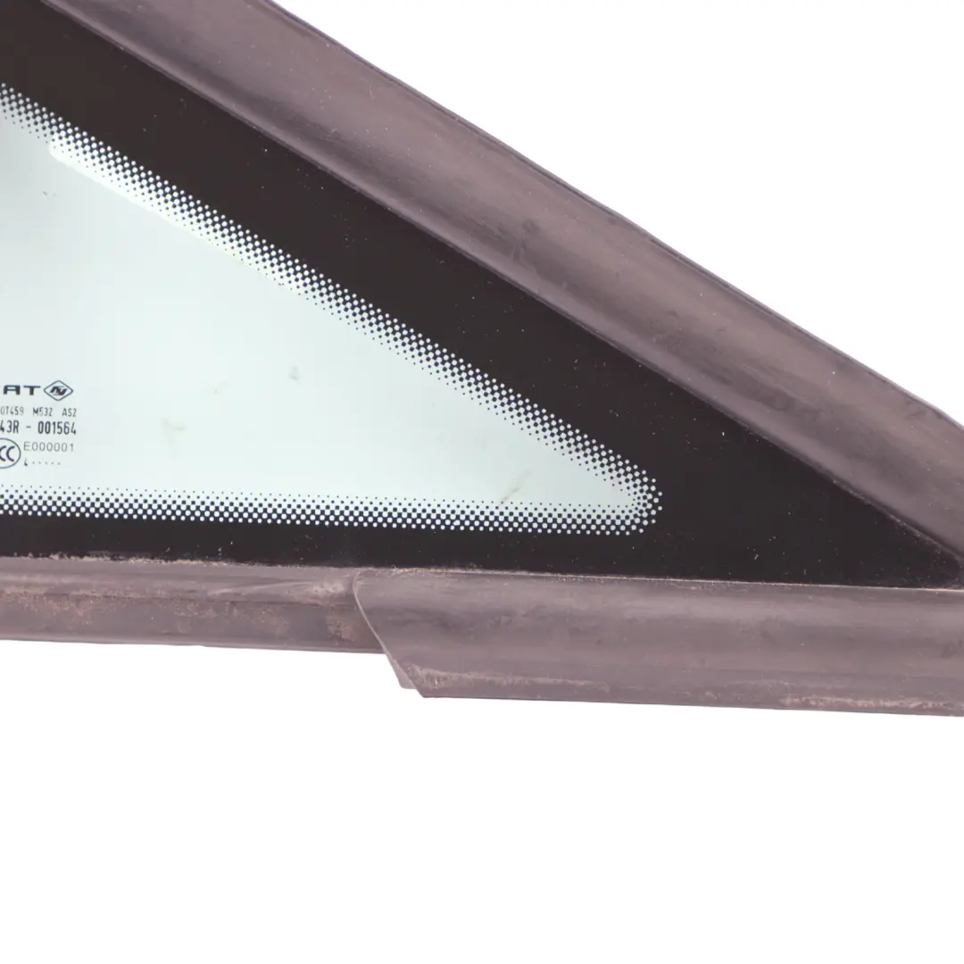 6J Front Quarter Glass Driver Side Window AS2 Right O/S to Seat Ibiza with Part number 6J0845412C Seat Ibiza 6J Front Quarter Glass Driver Side Window AS2 Right O/S - SKU 6J0845412C - Part number 6J0845412C