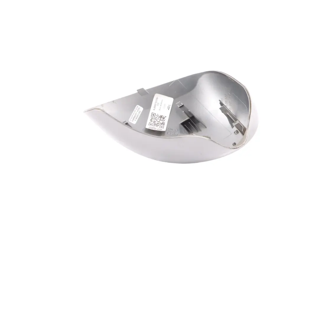 6J Mirror Wing Cap Left N/S Housing Titanium Metallic CK7 to Seat Ibiza with Part number 6J0857537D Seat Ibiza 6J Mirror Wing Cap Left N/S Housing Titanium Metallic CK7 - SKU 6J0857537D-TIT - Part number 6J0857537D
