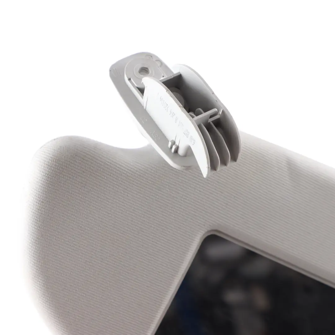 6J Sun Visor Left N/S Passenger Sun Shade Grey Mirror to Seat Ibiza 4 with Part number 6J0857551A Seat Ibiza 4 6J Sun Visor Left N/S Passenger Sun Shade Grey Mirror - SKU 6J0857551A - Part number 6J0857551A