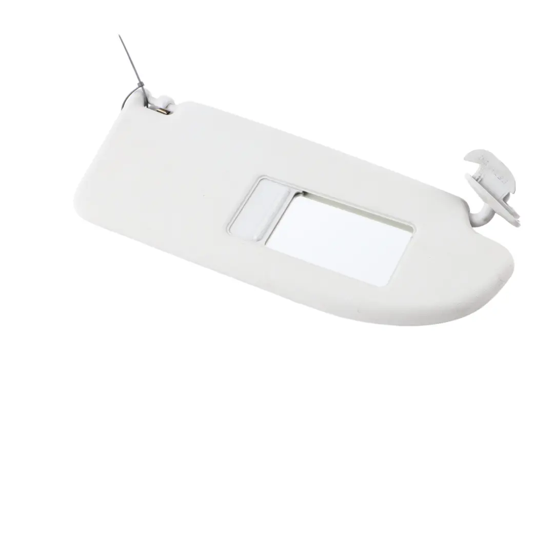 6J Sun Visor Right O/S Driver Sun Shade Grey Mirror to Seat Ibiza 4 with Part number 6J0857552A Seat Ibiza 4 6J Sun Visor Right O/S Driver Sun Shade Grey Mirror - SKU 6J0857552A - Part number 6J0857552A