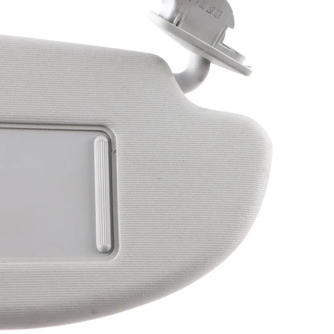Seat Ibiza 4 6J Sun Visor Right O/S Driver Sun Shade Grey Mirror - SKU 6J0857552A - Part number 6J0857552A