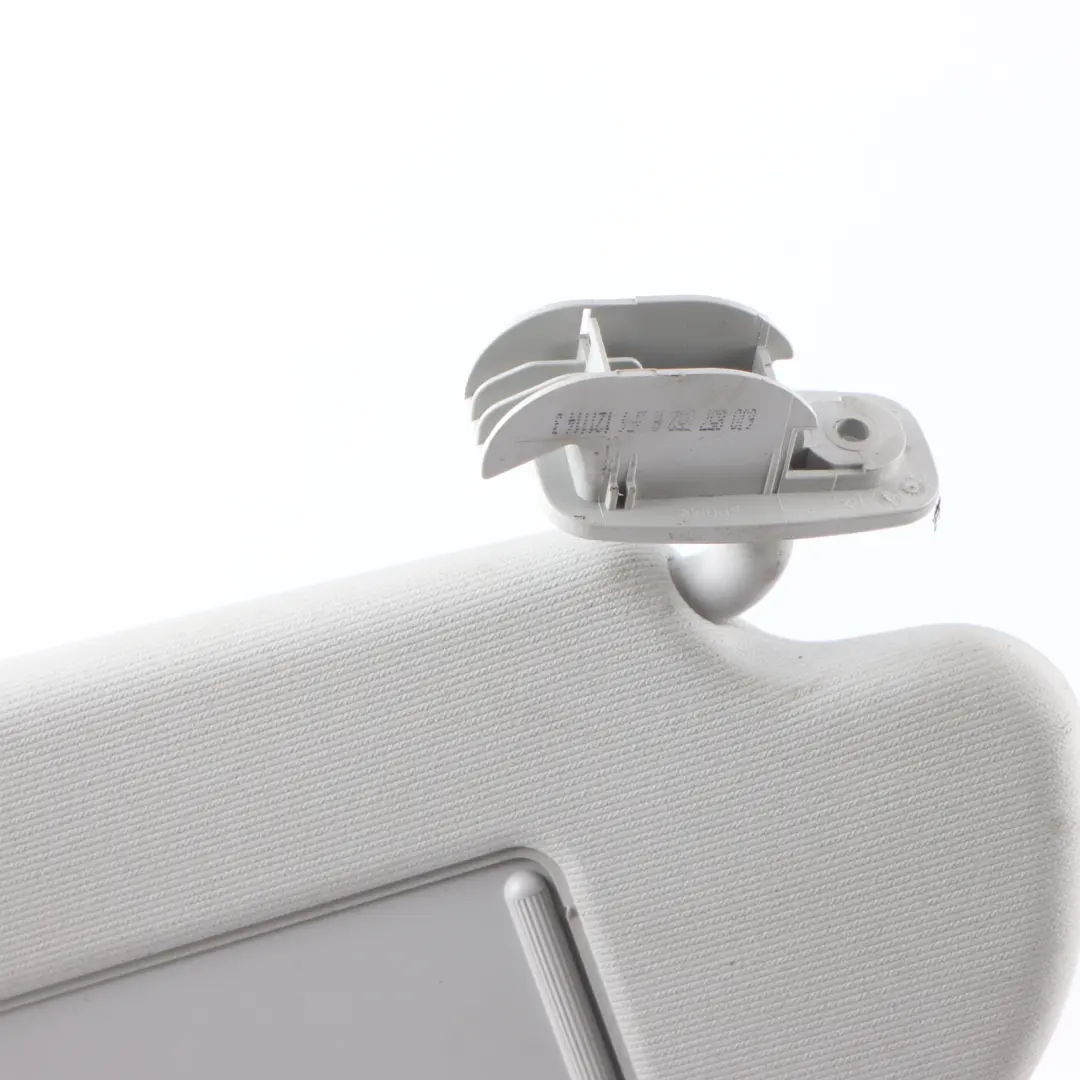 Seat Ibiza 4 6J Sun Visor Right O/S Driver Sun Shade Grey Mirror - SKU 6J0857552A - Part number 6J0857552A