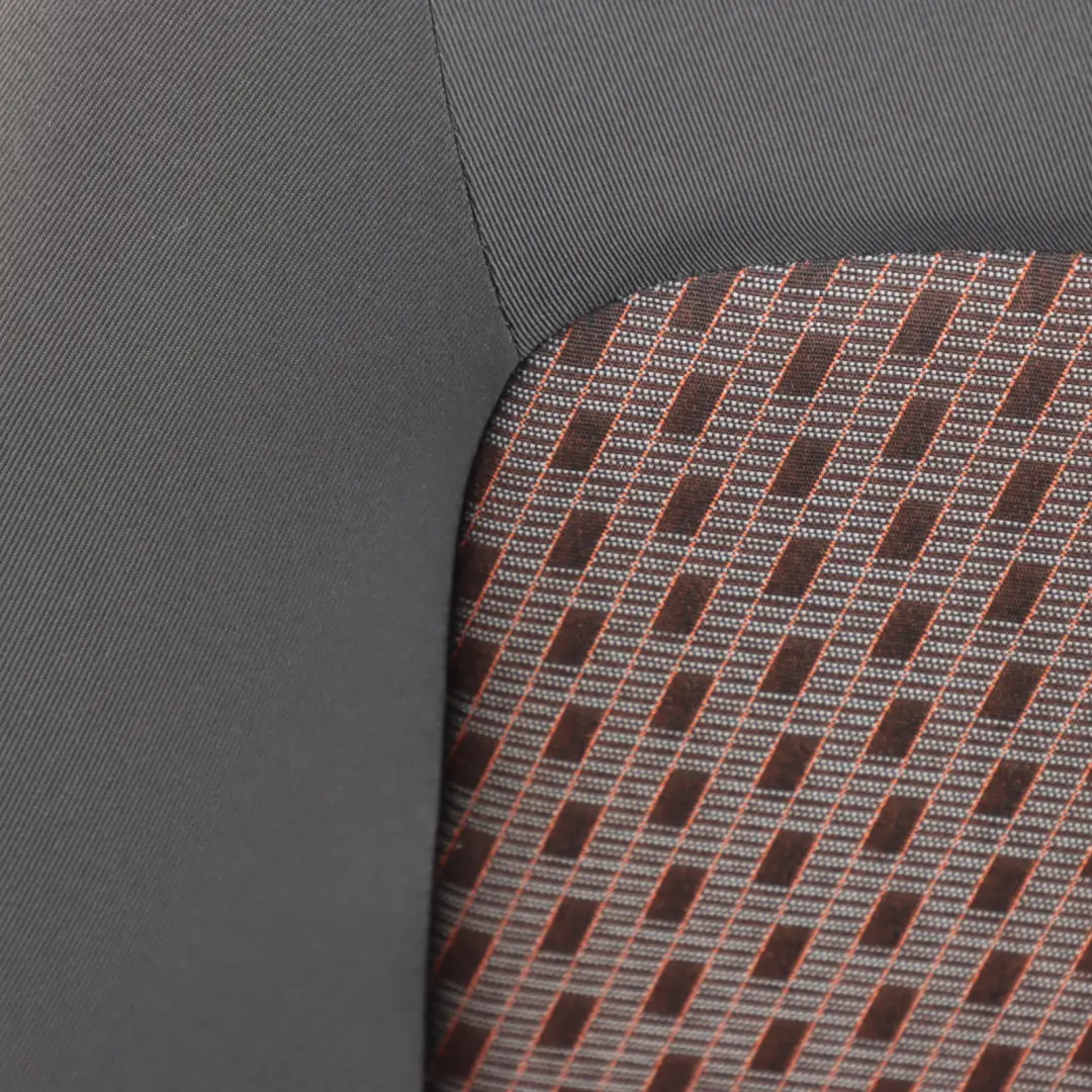 Seat Ibiza 6J Front Left N/S Seat Cloth Fabric Orange Interior - SKU 6J0881805J-1 - Part number 6J0881805J