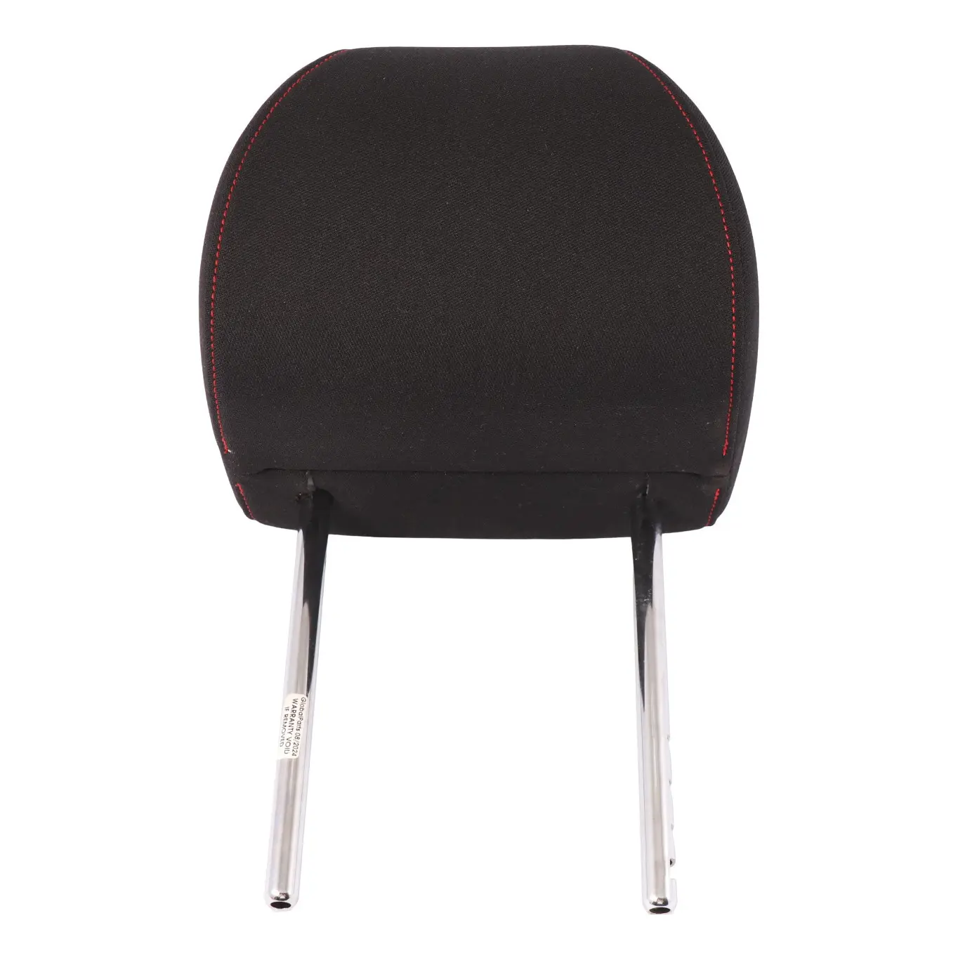Seat Ibiza Mk4 6J Front Headrest Seat Left Right N/O/S Black Red Stitching