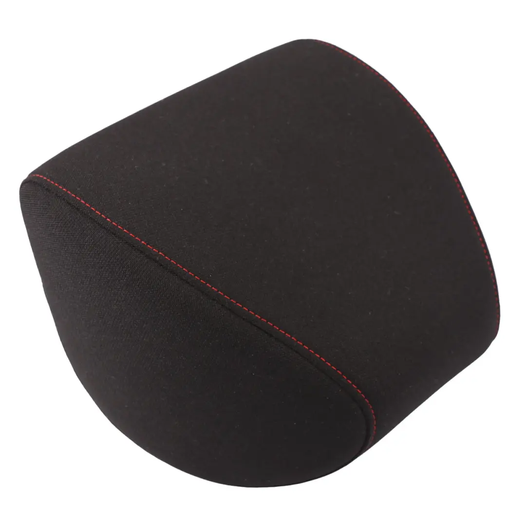 Seat Ibiza Mk4 6J Front Headrest Seat Left Right N/O/S Black Red Stitching - SKU 6J0881921A - Part number 6J0881921A