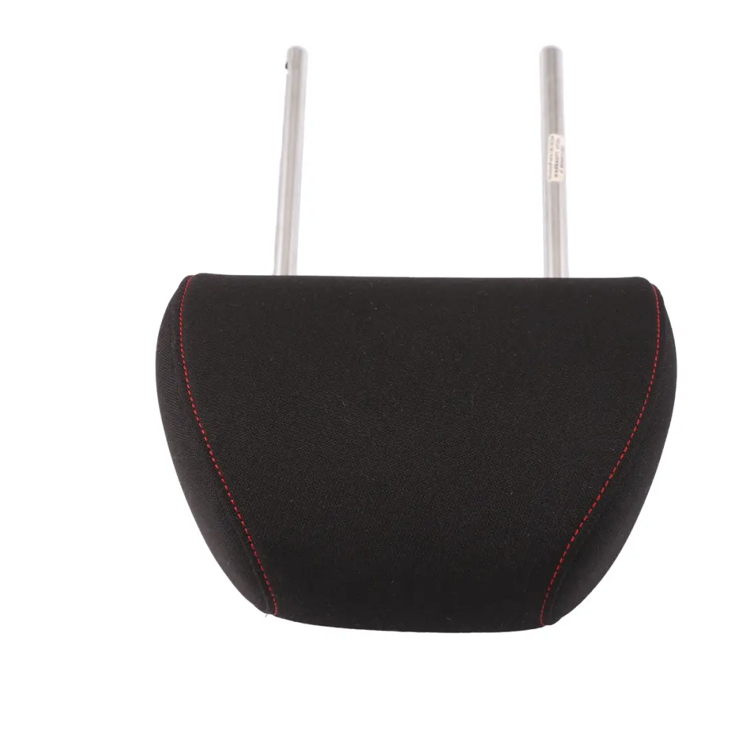 Seat Ibiza Mk4 6J Front Headrest Seat Left Right N/O/S Black Red Stitching - SKU 6J0881921A - Part number 6J0881921A