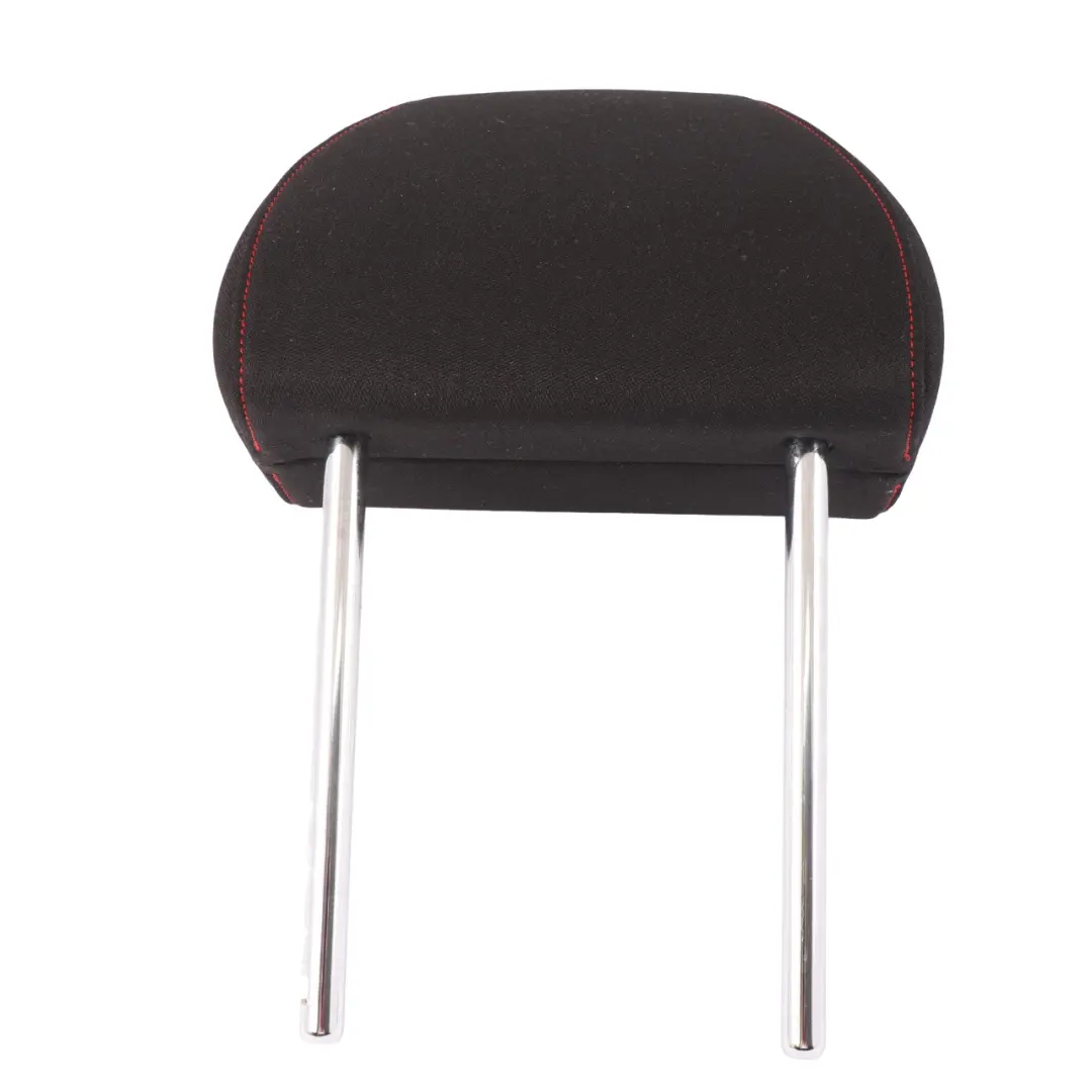 Seat Ibiza Mk4 6J Poggiatesta Anteriore Sinistro Destro Nero Cuciture Rosse - SKU 6J0881921A - Numero di parte 6J0881921A